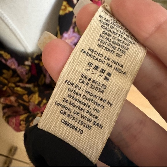 FREE PEOPLE Floral Oh Baby Print Dress Size Medium - Picture 8 of 10